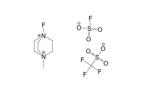 1-FLUORO-4-METHYL-1,4-DIAZONIA-[2.2.2]-OCTANE-TRIFLATE-FLUORO-SULFATE