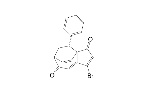 4-Bromo-11.alpha.-phenyltricyclo[6.2.2.0(1,5)]dodecane-3,5,9-triene-2,7-dione