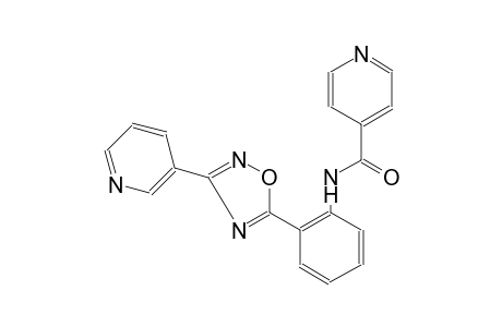 4-pyridinecarboxamide, N-[2-[3-(3-pyridinyl)-1,2,4-oxadiazol-5-yl]phenyl]-
