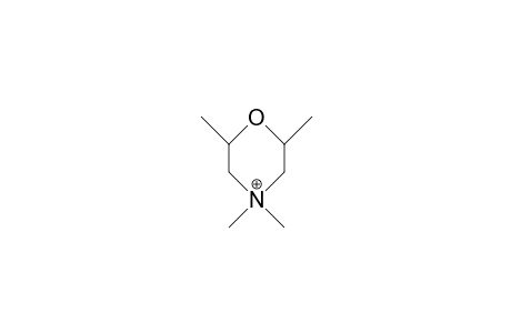 2,4,4,cis-6-Tetramethyl-morpholinium cation