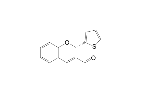 (S)-2-(Thiophen-2'-yl)-2H-chromene-3-carbaldehyde