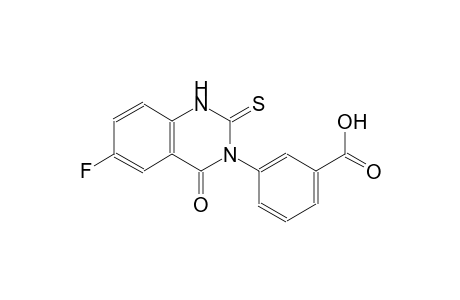 benzoic acid, 3-(6-fluoro-1,4-dihydro-4-oxo-2-thioxo-3(2H)-quinazolinyl)-