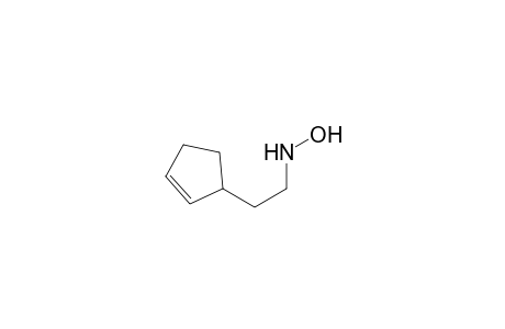 2-Cyclopentene-1-ethanamine, N-hydroxy-