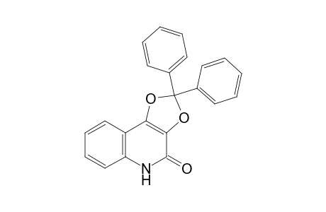 1,3-Dioxolo[4,5-c]quinolin-4(5H)-one, 2,2-diphenyl-