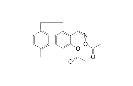 4-Acetoxy-5-acetyl-O-acetyloxime[2.2]paracyclophane