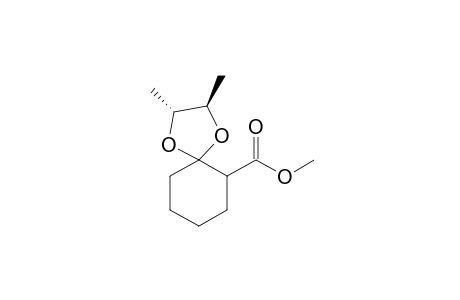 (4'R,5'R)-2-Carboxymethyl-4',5'-dimethylspiro[clohexane-1,2'-[1,3]dioxolane]