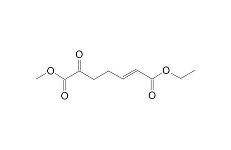 (E)-1-ethyl 7-methyl 6-oxohept-2-enedioate