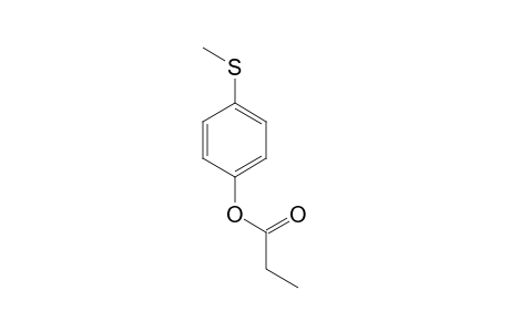 Phenol, 4-(methylthio)-, propanoate