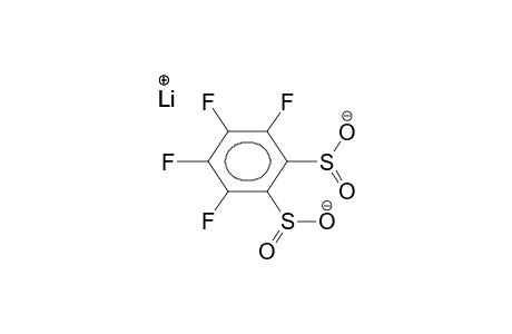 DILITHIUM 3,4,5,6-TETRAFLUOROBENZENEDISULPHINATE