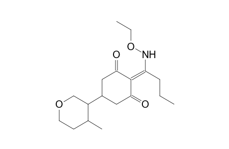 1,3-Cyclohexanedione, 2-[1-(ethoxyamino)butylidene]-5-(tetrahydro-4-methyl-2H-pyran-3-yl)-