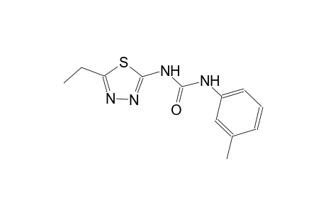N-(5-ethyl-1,3,4-thiadiazol-2-yl)-N'-(3-methylphenyl)urea