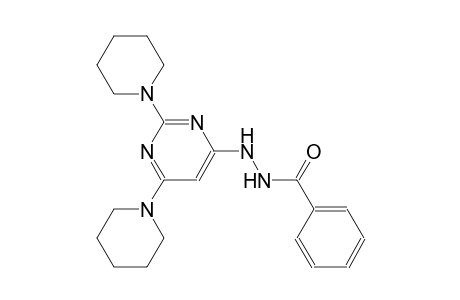 benzoic acid, 2-[2,6-di(1-piperidinyl)-4-pyrimidinyl]hydrazide