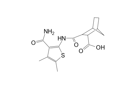 3-({[3-(aminocarbonyl)-4,5-dimethyl-2-thienyl]amino}carbonyl)bicyclo[2.2.1]heptane-2-carboxylic acid