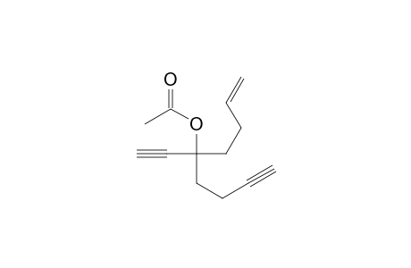 5-(Ethynyl)non-1-en-8-yn-5-yl acetate