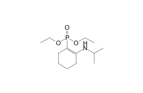 Diethyl 2-(isopropylamino)cyclohex-1-enylphosphonate