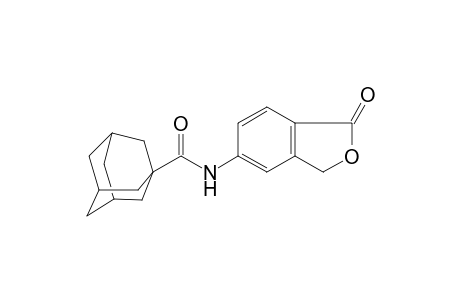 Adamantane-1-carboxylic acid (1-oxo-1,3-dihydroisobenzofuran-5-yl)amide