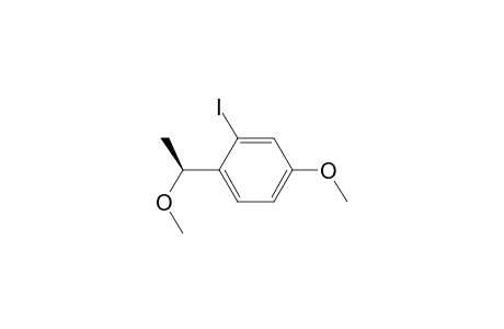 2-iodo-4-methoxy-1-[(1S)-1-methoxyethyl]benzene