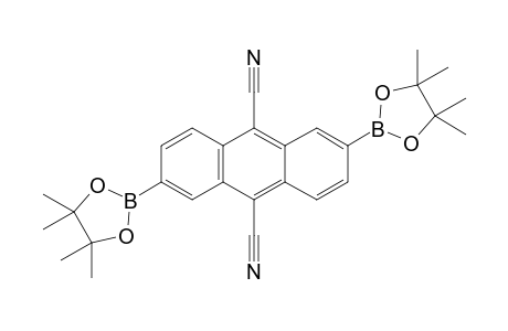 2,6-Bis(4,4,5,5-tetramethyl-1,3,2-dioxaborolan-2-yl)-9,10-dicyanoanthracene