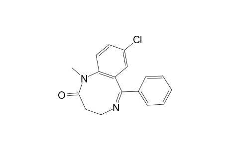 8-Chloro-1-methyl-6-phenyl-3,4-dihydro-1,5-benzodiazocin-2(1H)-one