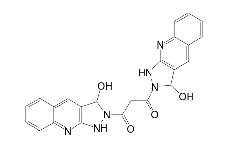 1,3-Bis(3-hydroxy-1,3-dihydro-2H-pyrazolo[3,4-b]quinolin-2-yl)propane-1,3-dione