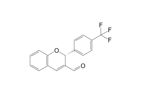 (R)-2-[p-(Trifluoromethyl)phenyl]-2H-chromene-3-carbaldehyde