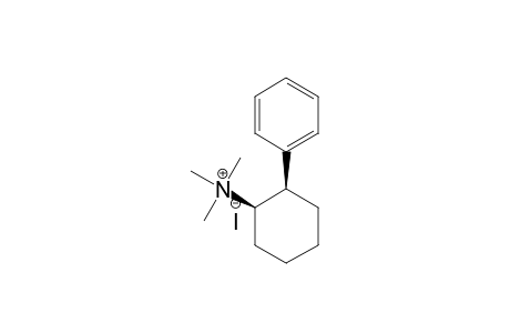 Cyclohexanaminium, N,N,N-trimethyl-2-phenyl-, iodide, cis-