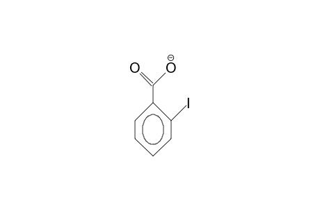 2-Iodo-benzoic acid, anion