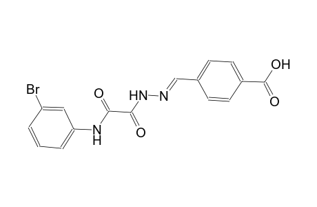benzoic acid, 4-[(E)-[[2-[(3-bromophenyl)amino]-1,2-dioxoethyl]hydrazono]methyl]-