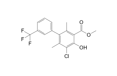 Methyl 5-chloro-4-hydroxy-2,6-dimethyl-3'-(trifluoromethyl)-biphenyl-3-carboxylate
