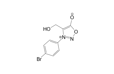 3-(4-Bromophenyl)-4-(hydroxymethyl)sydnone