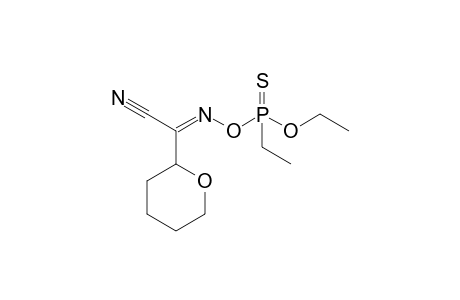3,5-Dioxa-6-aza-4-phosphaoct-6-ene-8-nitrile, 4-ethyl-7-(tetrahydro-2H-pyran-2-yl)-, 4-sulfide