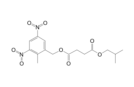 Succinic acid, 3,5-dinitro-2-methylbenzyl isobutyl ester