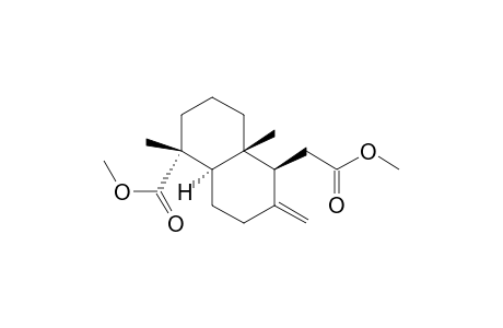 1-Naphthaleneacetic acid, decahydro-5-(methoxycarbonyl)-5,8a-dimethyl-2-methylene-, methyl ester, [1S-(1.alpha.,4a.beta.,5.alpha.,8a.alpha.)]-
