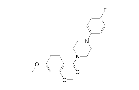 1-(2,4-dimethoxybenzoyl)-4-(4-fluorophenyl)piperazine
