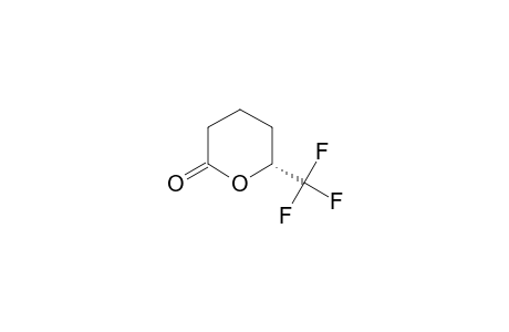 2H-Pyran-2-one, tetrahydro-6-(trifluoromethyl)-, (R)-