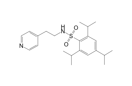 2,4,6-tri(propan-2-yl)-N-(2-pyridin-4-ylethyl)benzenesulfonamide