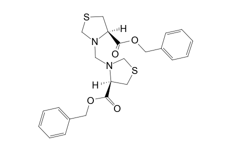 1,1-bis[4'-(Benzyloxycarbonyl)thiazolidin-3'-yl]-methane