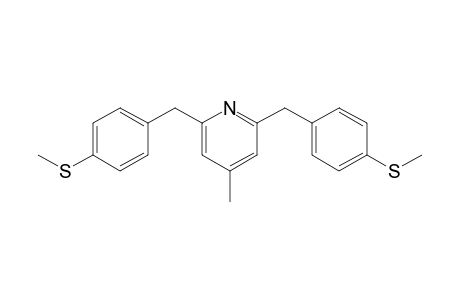 2,6-Bis(4-methylthiobenzyl)-4-methylpyridine