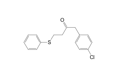 2-Butanone, 1-(4-chlorophenyl)-4-(phenylthio)-
