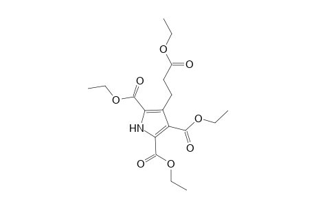 4-(3-Ethoxy-3-keto-propyl)-1H-pyrrole-2,3,5-tricarboxylic acid triethyl ester