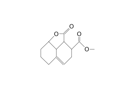 (2aRS,3RS,8aSR,8bRS)-Methyl 2a,3,4,6,7,8,8a,8b-octahydro-2-oxo-1-oxa-acenaphthene-3-carboxylate