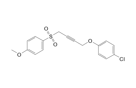 1-(p-chlorophenoxy)-4-[(p-methoxyphenyl)sulfonyl]-2-butyne