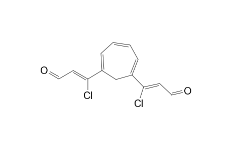 (Z)-3-chloranyl-3-[6-[(Z)-1-chloranyl-3-oxidanylidene-prop-1-enyl]cyclohepta-1,3,5-trien-1-yl]prop-2-enal