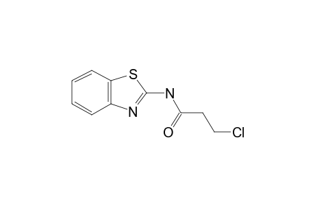 N-(1,3-Benzothiazol-2-yl)-3-chloropropanamide