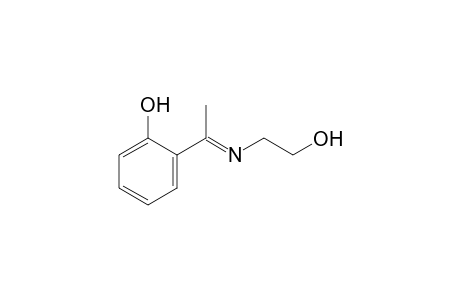 o-[N-(2-hydroxyethyl)acetimidoyl]phenol