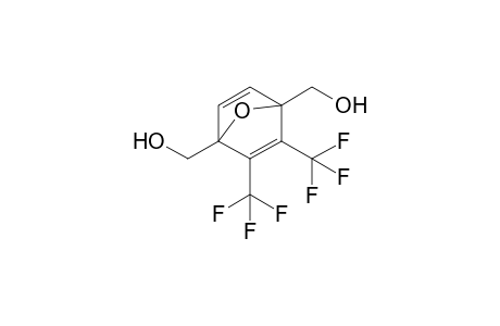 1,4-Bis(hydroxymethyl)-2,3-bis(trifluoromethyl)-7-oxabicyclo[2.2.1]hepta-2,5-diene