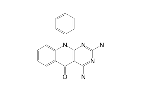 2,4-diamino-10-phenylpyrimido[4,5-b]quinolin-5-one