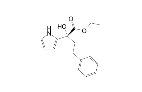 Ethyl 2-hydroxy-4-phenyl-2-(1H-pyrrol-2-yl)butanoate