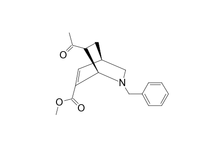 2-BENZYL-6-CARBOMETHOXY-7-ACETYL-ISOQUINUCLIDENE