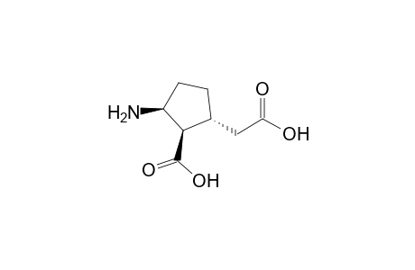 (1R,2S,5R)-2-Amino-5-[(hydroxycarbonyl)methyl]-cyclopentane-1-carboxylic acid